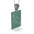 Ace Of Spades Emerald Card Necklace - Tyler No. 21 image 2