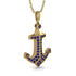 Anchor Sapphire Pendant - Brandon No. 13 image 2