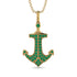 Anchor Emerald Pendant - Brandon No. 4 image 1