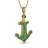Anchor Emerald Pendant - Brandon No. 4 image 2