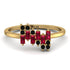 Baguette And Round Ruby Band - Daniela No. 40 image 1