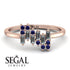 Baguette And Round Diamond Band - Daniela No. 62 image 10