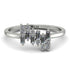 Baguette And Round Diamond Band - Daniela No. 3 image 1