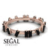 Baguette Black Diamond Eternity Band - Journee No. 8 image 3