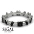 Baguette Black Diamond Eternity Band - Journee No. 9 image 3