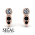 Bezel Diamond Earrings In Pear Shaped - Aniya No. 32 image 9
