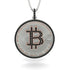 Bitcoin Black Diamond Round Pendant - Easton No. 24 image 1
