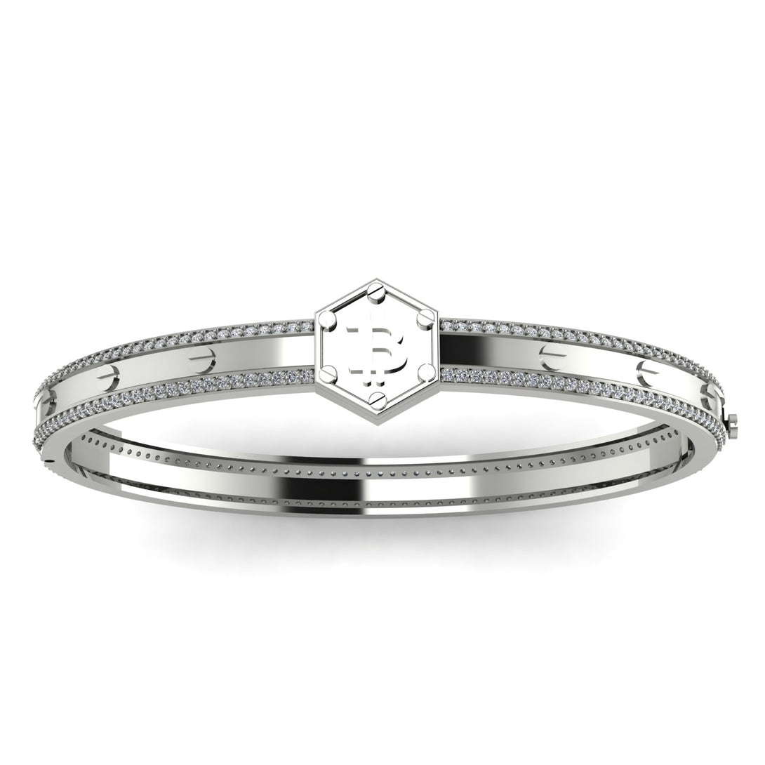 Bitcoin Diamond Bracelet - Wesley No. 9