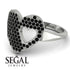 Black Diamond Heart With Missing Piece - Camille No. 9 image 6