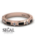 Black Diamond Baguette & Princess Eternity Band - Andrea No. 32 image 3