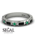 Black Diamond Baguette & Princess Eternity Band - Andrea No. 36 image 3