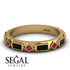 Black Diamond Baguette & Princess Eternity Band - Andrea No. 40 image 3