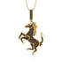 Black Diamond Horse Necklace - Douglas No. 7 image 1