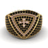 Black Diamond Men Signet Ring - Roger No. 22 image 2