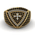 Black Diamond Men Signet Ring - Roger No. 25 image 2