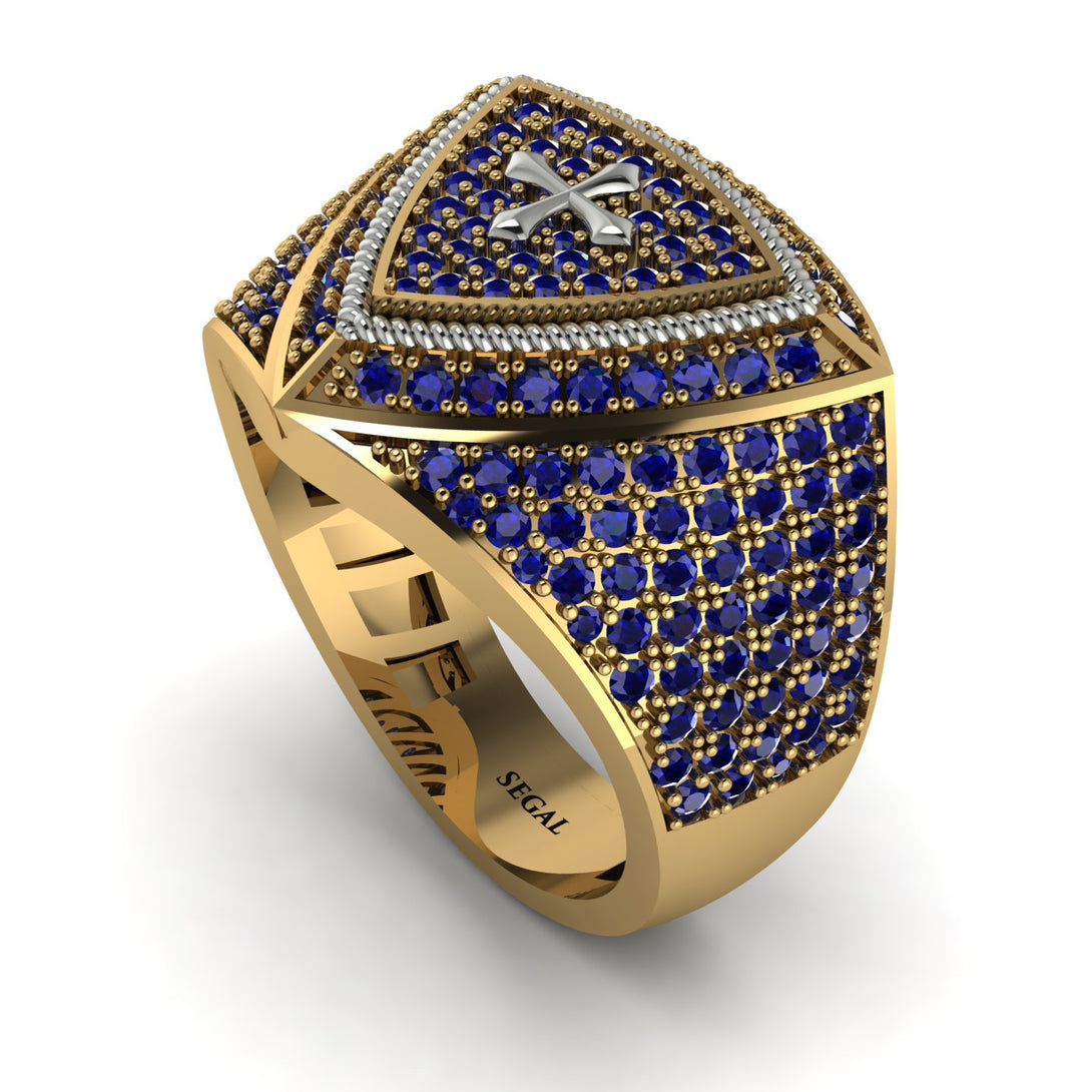 Sapphire Men Signet Ring - Roger No. 43