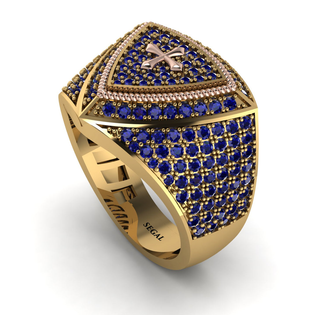Sapphire Men Signet Ring - Roger No. 40