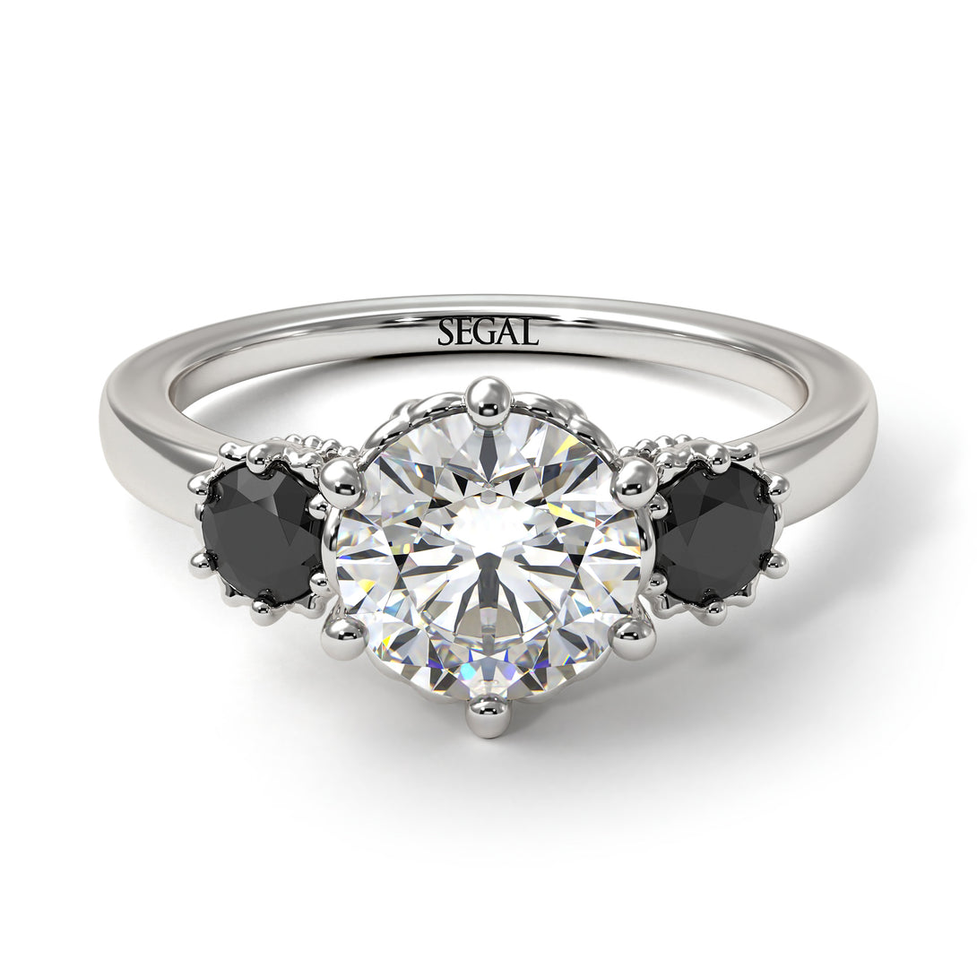 Classic 3 Stone Diamond Engagement Ring - Sofia No. 33