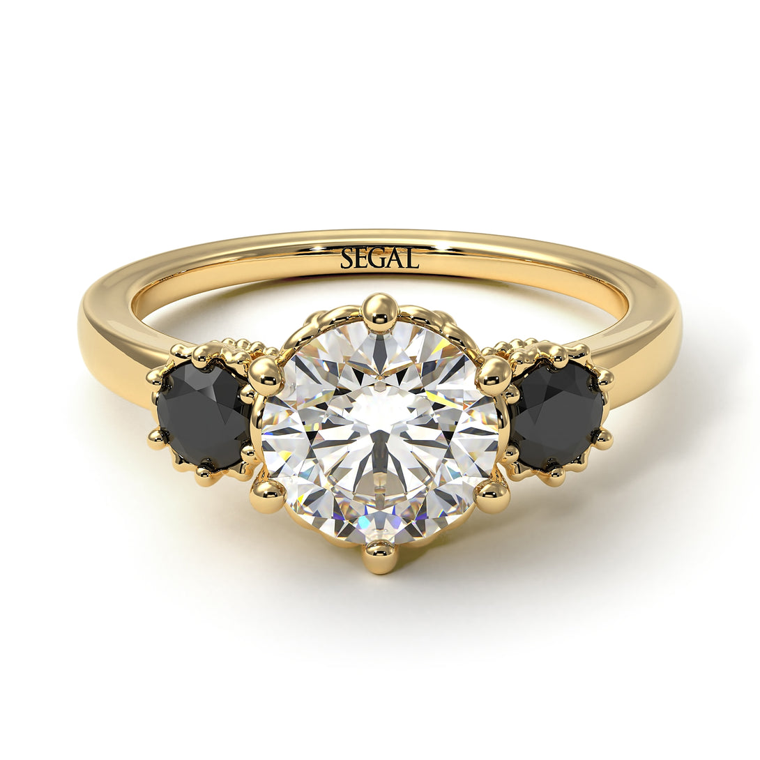 Classic 3 Stone Diamond Engagement Ring - Sofia No. 31