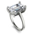 Classic Emerald Cut Diamond Engagement Ring - Jakes No. 3 image 1