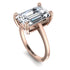 Classic Emerald Cut Diamond Engagement Ring - Jakes No. 2 image 1