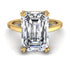 Classic Emerald Cut Diamond Engagement Ring - Jakes No. 1 image 2