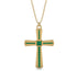 Classic Minimalist Emerald Cross - Miles No. 4 image 1
