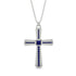 Classic Minimalist Sapphire Cross - Miles No. 15 image 1
