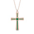 Classic Minimalist Emerald Cross - Miles No. 5 image 1