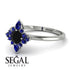 Compass Black Diamond Engagement Ring - Rose No. 69 image 3
