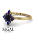 Compass Black Diamond Engagement Ring - Rose No. 67 image 3