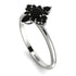 Compass Black Diamond Engagement Ring - Rose No. 39 image 1