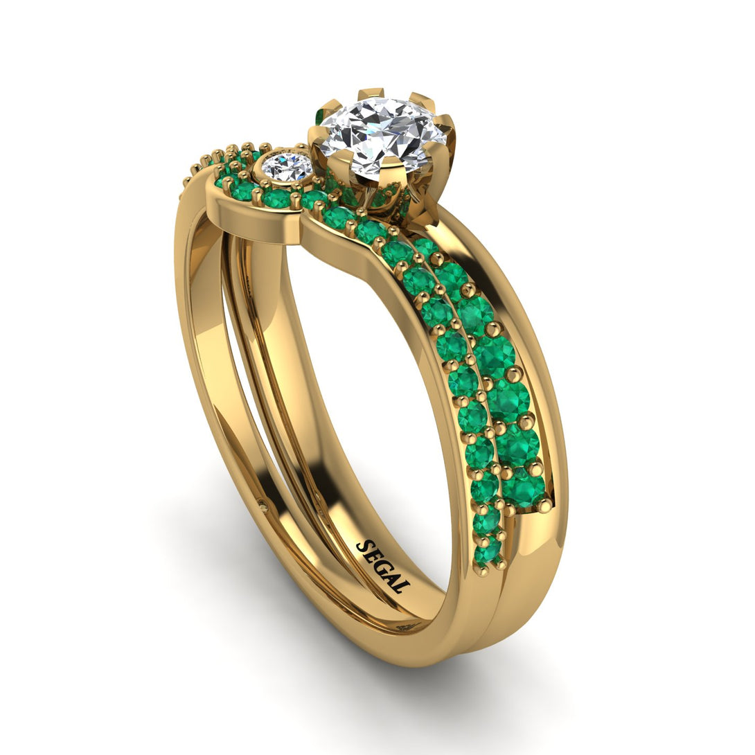 Delicate Diamond Bridal Set - Karen No. 16