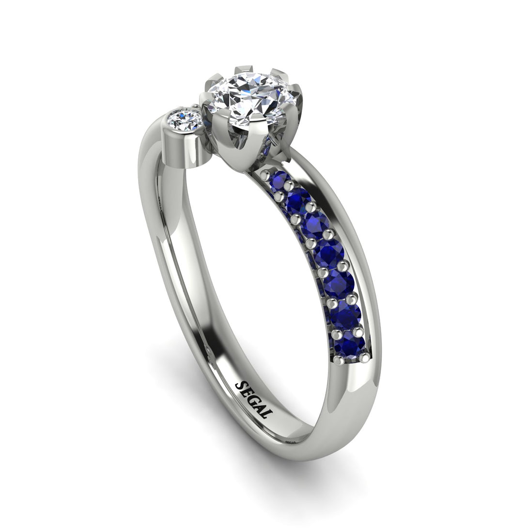 Delicate Diamond Engagement Ring - Karen No. 63