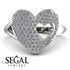 Diamond Heart With Missing Piece - Camille No. 3 image 3