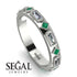 Diamond Baguette & Princess Eternity Band - Andrea No. 6 image 2