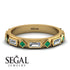Diamond Baguette & Princess Eternity Band - Andrea No. 4 image 10