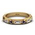 Diamond Baguette & Princess Eternity Band - Andrea No. 13 image 1