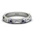 Diamond Baguette & Princess Eternity Band - Andrea No. 15 image 1