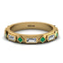 Diamond Baguette & Princess Eternity Band - Andrea No. 4 image 1