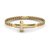 Diamond Cross Men Chain Bracelet - Nicholas No. 1 image 2