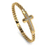 Diamond Cross Men Chain Bracelet - Nicholas No. 1 image 4