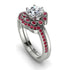 0.8 Carat Diamond Halo Bridal Set - Pamela No. 48 image 1