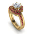 0.8 Carat Diamond Halo Bridal Set - Pamela No. 46 image 1