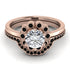 0.8 Carat Diamond Halo Bridal Set - Pamela No. 32 image 2