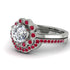 0.8 Carat Diamond Halo Bridal Set - Pamela No. 48 image 3