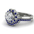 0.8 Carat Diamond Halo Bridal Set - Pamela No. 63 image 3