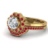0.8 Carat Diamond Halo Bridal Set - Pamela No. 46 image 3