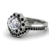 0.8 Carat Diamond Halo Bridal Set - Pamela No. 33 image 3