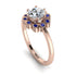 0.8 Carat Diamond Halo Engagement Ring - Pamela No. 62 image 1